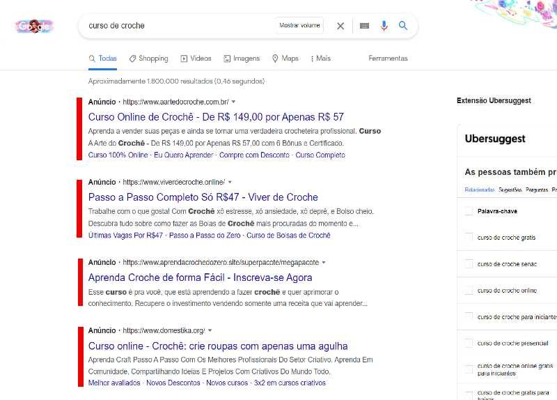 leilao dos anuncios do google