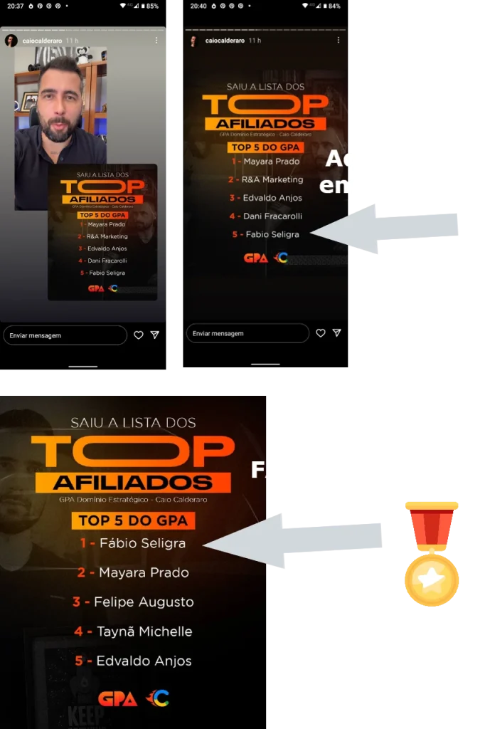 Top afiliado caio calderaro gpa